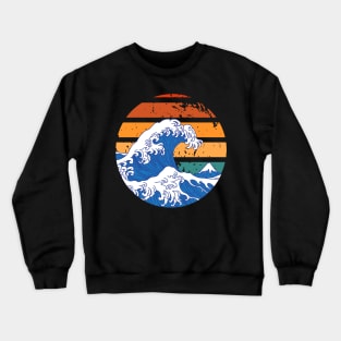 Kanagawa wave Crewneck Sweatshirt